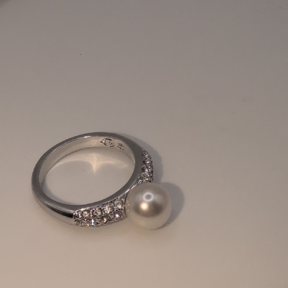 Swarovski Jewelry - Swarovski Crystal Pearl Ring